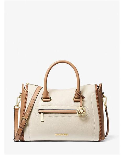 michael kors xs carine|michael kors two tone handbags.